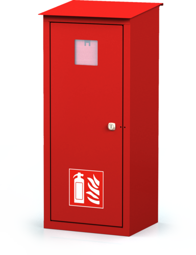 Exterior cabinets for fire extinguishers 720 x 300 x 240